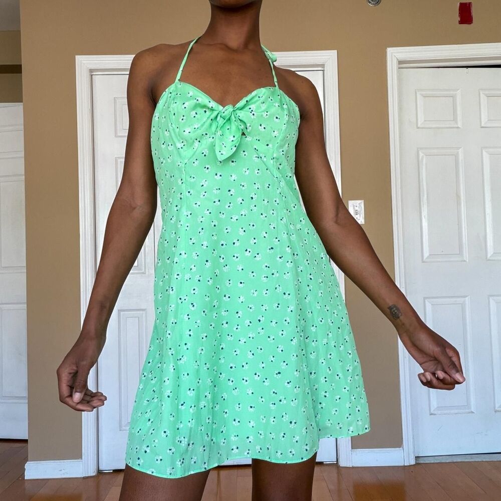 Bcbgeneration Ditzy Green Dress